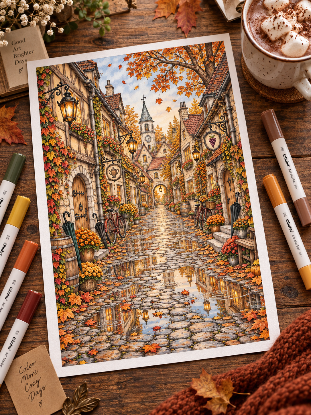 Why Your Coloring Page Feels Flat (And 7 Simple Ways to Add Depth) ๐จโจ