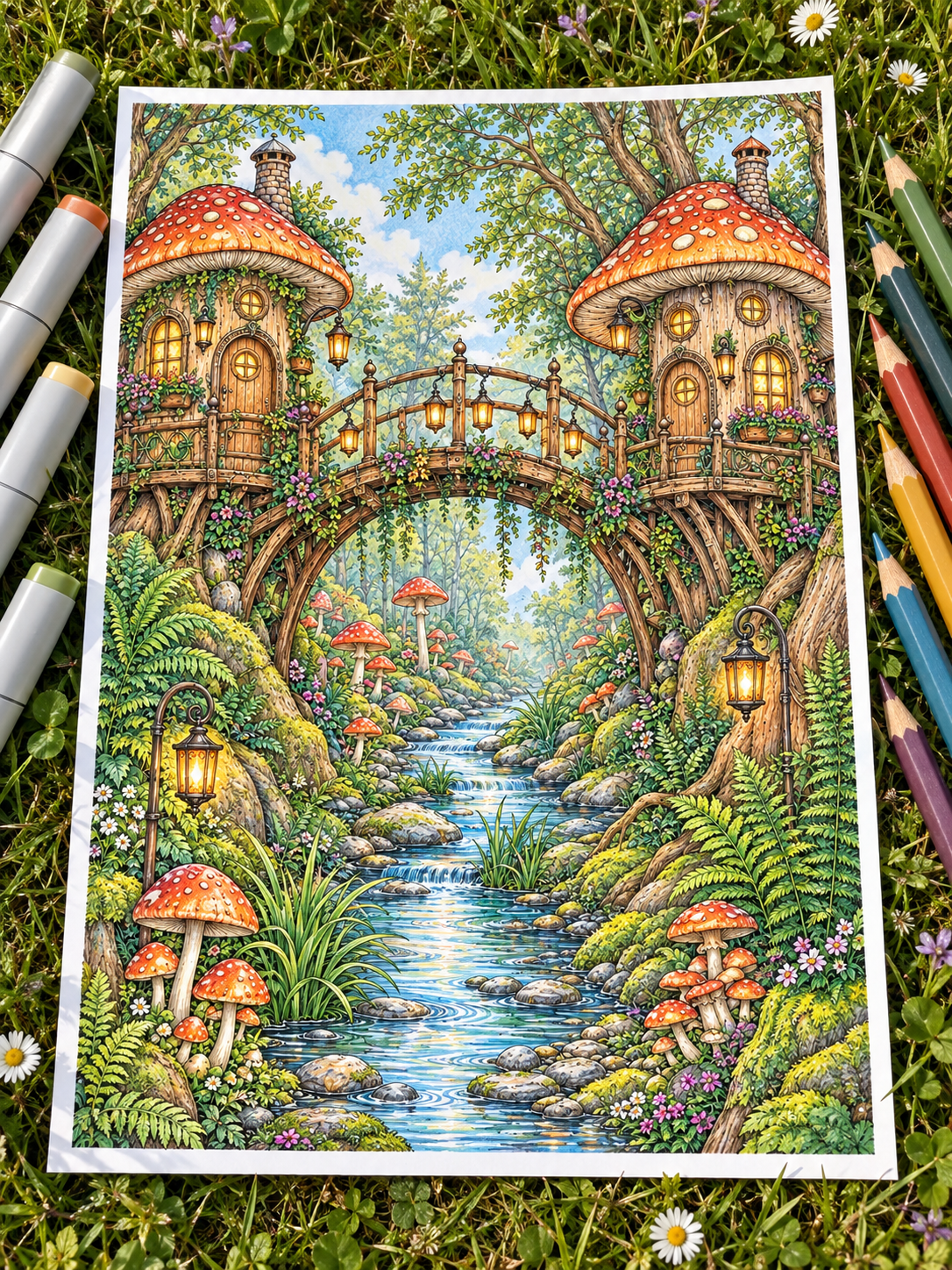 How to Combine Alcohol Markers and Colored Pencils 🎨🖊️
